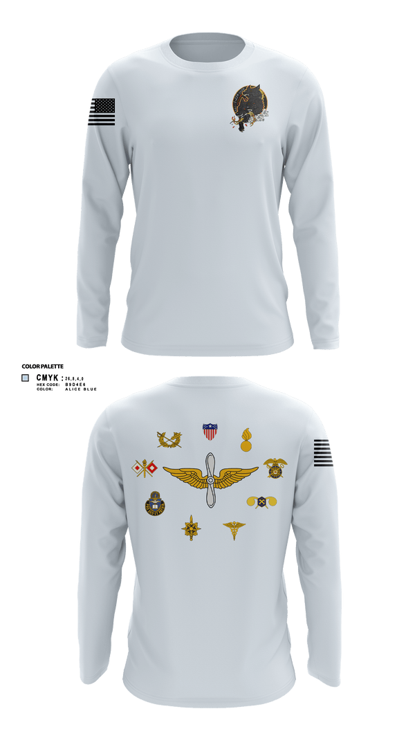 Long Sleeve Performance Shirt, HHC/1-214 GSAB       Hellhounds, Army, Teamtime, Team time, sublimation, custom sports apparel, team uniforms, spirit wear, spiritwear, sports uniforms, custom shirts, team store, custom team store, fundraiser sports, apparel fundraiser