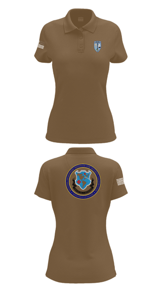 Womens Short Sleeve Performance Polo, WHINSEC, Army, Teamtime, Team time, sublimation, custom sports apparel, team uniforms, spirit wear, spiritwear, sports uniforms, custom shirts, team store, custom team store, fundraiser sports, apparel fundraiser