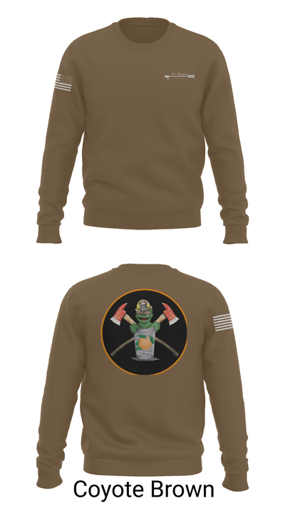 91 Bravo 3173818 Crew Neck Sweatshirt - 5