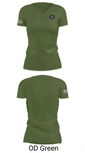 CCPD PBA 68821027 Women's Short Sleeve V-neck Shirt - 46