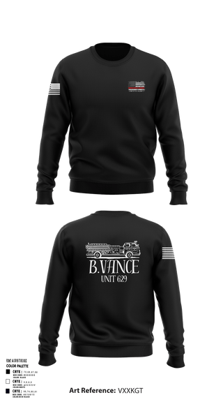 Crew Neck Sweatshirt, 629, Fire Department, Teamtime, Team time, sublimation, custom sports apparel, team uniforms, spirit wear, spiritwear, sports uniforms, custom shirts, team store, custom team store, fundraiser sports, apparel fundraiser