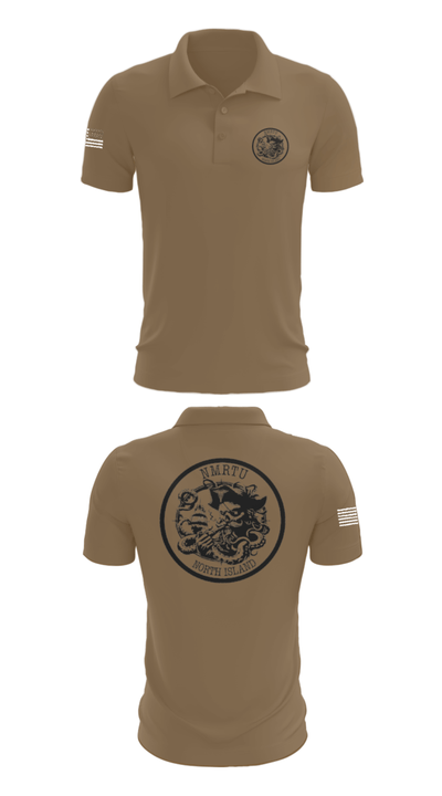 USS MAKIN ISLAND 57574160 Short Sleeve Performance Polo - 7