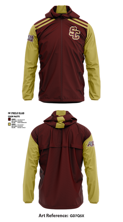 St. Cloud Bulldogs 23031101 Windbreaker - 2
