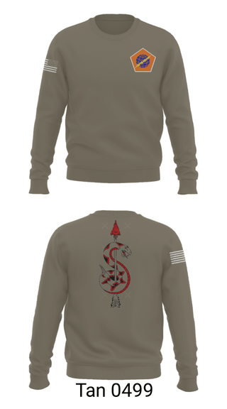 Crew Neck Sweatshirt, 98th Expeditionary Signal Battalion, Army, Teamtime, Team time, sublimation, custom sports apparel, team uniforms, spirit wear, spiritwear, sports uniforms, custom shirts, team store, custom team store, fundraiser sports, apparel fundraiser