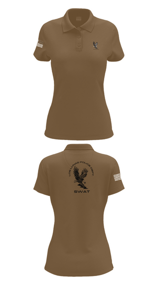 Womens Short Sleeve Performance Polo, LOS LUNAS POLICE DEPT. SWAT, , Teamtime, Team time, sublimation, custom sports apparel, team uniforms, spirit wear, spiritwear, sports uniforms, custom shirts, team store, custom team store, fundraiser sports, apparel fundraiser
