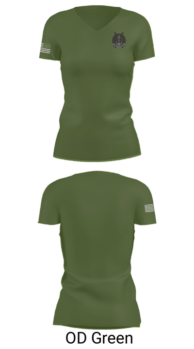 DTO 23496307 Women's Short Sleeve V-neck Shirt - 48