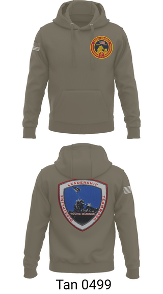 Hoodie, Lancaster County Young Marines, Marines, Teamtime, Team time, sublimation, custom sports apparel, team uniforms, spirit wear, spiritwear, sports uniforms, custom shirts, team store, custom team store, fundraiser sports, apparel fundraiser