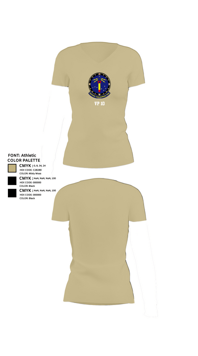 Vp 10 83649045 Women's Short Sleeve V-neck Shirt - 80