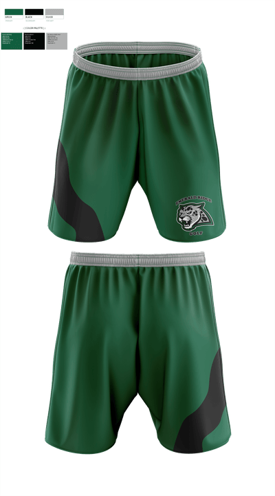 Emerald Ridge High School Golf 88703462 Athletic Shorts With Pockets - 2