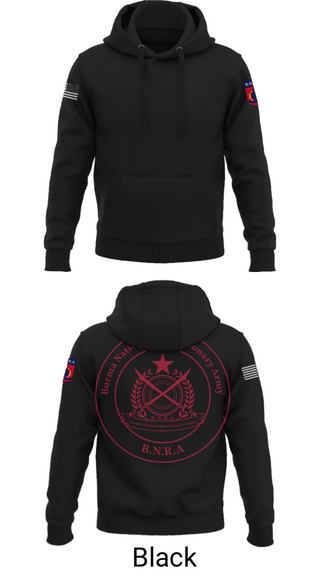 Hoodie, B.N.R.A, Army, Teamtime, Team time, sublimation, custom sports apparel, team uniforms, spirit wear, spiritwear, sports uniforms, custom shirts, team store, custom team store, fundraiser sports, apparel fundraiser