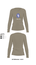 1-194 C Co 67170059 Women's Long Sleeve V-neck Shirt - 59