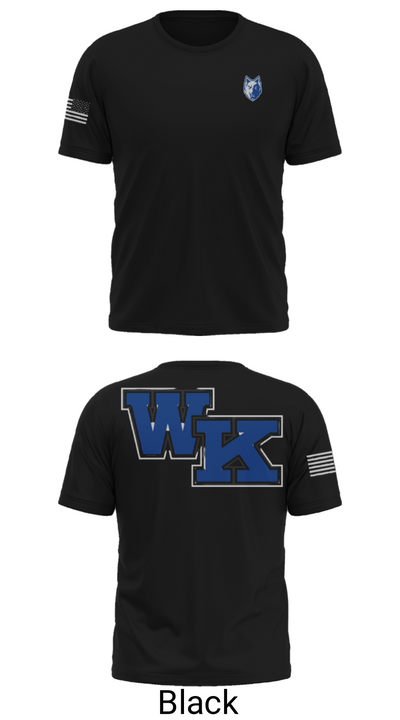 Worthington Kilbourne High School Golf 32928252 Old School Cotton Feel Shirt - 29