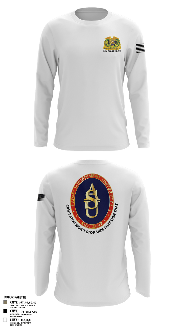 Long Sleeve Performance Shirt, ALC, Army, Teamtime, Team time, sublimation, custom sports apparel, team uniforms, spirit wear, spiritwear, sports uniforms, custom shirts, team store, custom team store, fundraiser sports, apparel fundraiser
