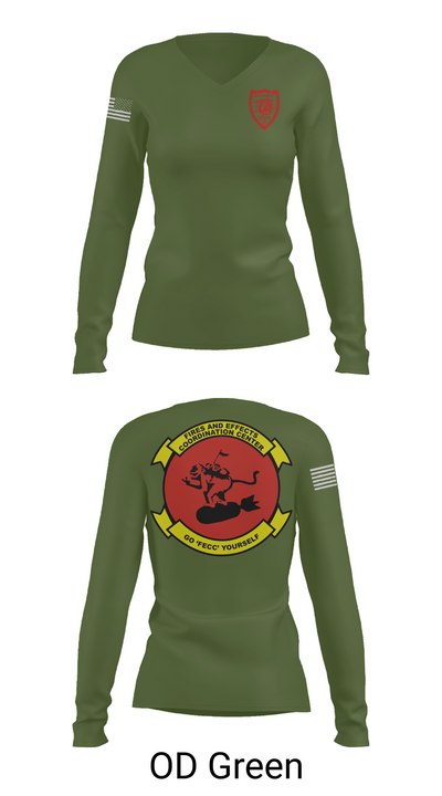 III MEF 91980942 Women's Long Sleeve V-neck Shirt - 57