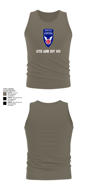11th ABN DIV WO 32210325 Tank Top - 79