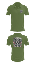 Baker 3-509th 3rd Plt 1st squad 60073036 Short Sleeve Performance Polo - 47