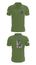 4-31 infantry battalion hotel company 62387368 Short Sleeve Performance Polo - 47