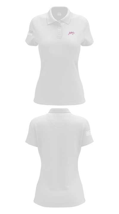 The rejects 21010546 Women's Short Sleeve Performance Polo  - 17