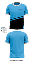 Agüillas Rayadas 64633221 Short Sleeve Performance Shirt - 1