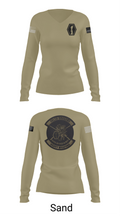 100th Battalion 442nd Infantry Delta dragons 60081058 Women's Long Sleeve V-neck Shirt - 97