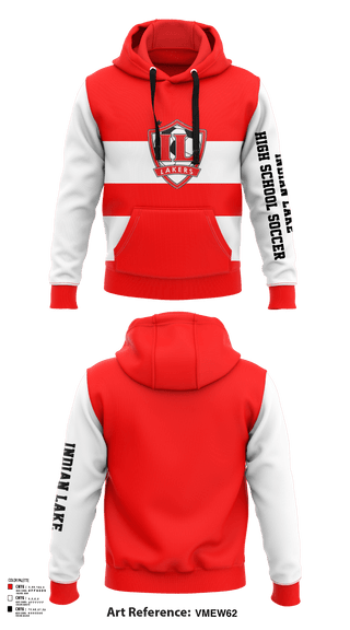 Hoodie, Indian Lake High School Soccer, Men's Soccer, Teamtime, Team time, sublimation, custom sports apparel, team uniforms, spirit wear, spiritwear, sports uniforms, custom shirts, team store, custom team store, fundraiser sports, apparel fundraiser