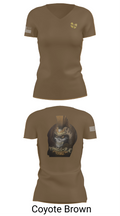 MWCS-28 7964328 Women's Short Sleeve V-neck Shirt - 8