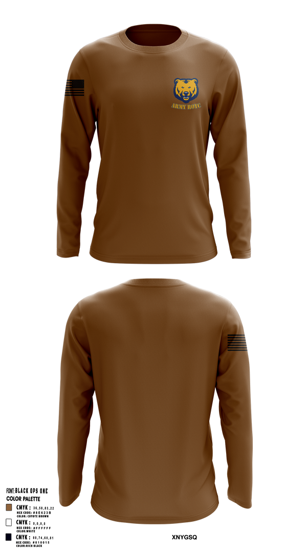 Long Sleeve Performance Shirt, UNC BEARS, , Teamtime, Team time, sublimation, custom sports apparel, team uniforms, spirit wear, spiritwear, sports uniforms, custom shirts, team store, custom team store, fundraiser sports, apparel fundraiser