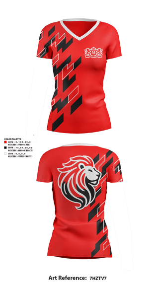 Womens Short Sleeve Vneck Shirt, Monarchs, Women's Soccer, Teamtime, Team time, sublimation, custom sports apparel, team uniforms, spirit wear, spiritwear, sports uniforms, custom shirts, team store, custom team store, fundraiser sports, apparel fundraiser