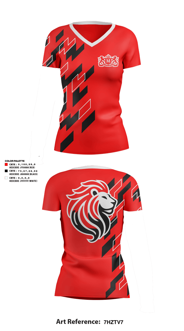 Womens Short Sleeve Vneck Shirt, Monarchs, Women's Soccer, Teamtime, Team time, sublimation, custom sports apparel, team uniforms, spirit wear, spiritwear, sports uniforms, custom shirts, team store, custom team store, fundraiser sports, apparel fundraiser