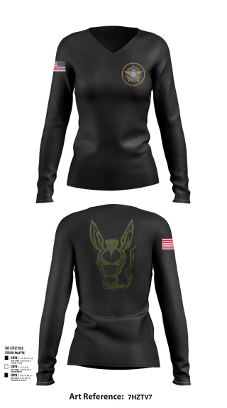 Womens Long Sleeve Vneck Shirt, Lowndes County Sheriff’s Office Special Operations Division, , Teamtime, Team time, sublimation, custom sports apparel, team uniforms, spirit wear, spiritwear, sports uniforms, custom shirts, team store, custom team store, fundraiser sports, apparel fundraiser