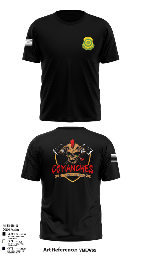 Old School Cotton Feel Shirt, C Co., 795th MP BN, Army, Teamtime, Team time, sublimation, custom sports apparel, team uniforms, spirit wear, spiritwear, sports uniforms, custom shirts, team store, custom team store, fundraiser sports, apparel fundraiser