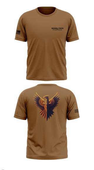 Old School Cotton Feel Shirt, RebelVetsCreations, Army, Teamtime, Team time, sublimation, custom sports apparel, team uniforms, spirit wear, spiritwear, sports uniforms, custom shirts, team store, custom team store, fundraiser sports, apparel fundraiser