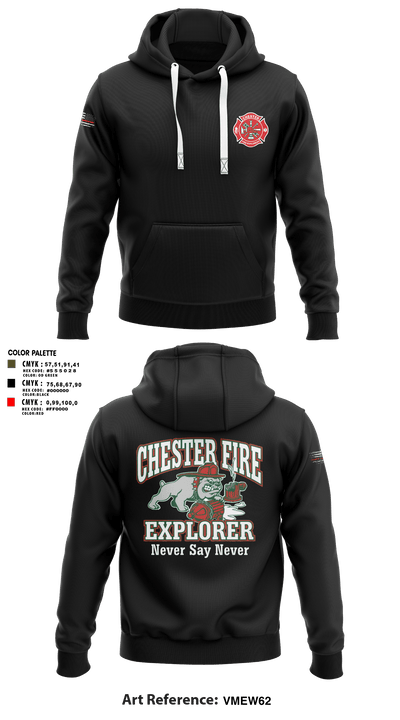 Chester fire explorers 87752590 Hoodie - 8