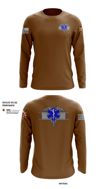 14th MP Co. 65648550 Long Sleeve Performance Shirt 30