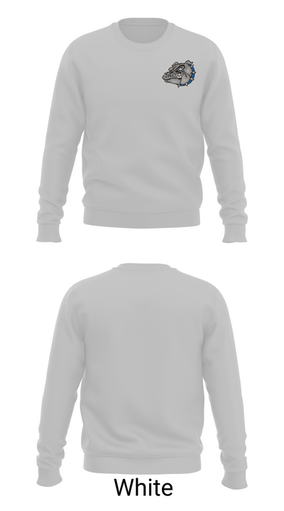 Durham School of the Arts Bulldogs Basketball 50674926 Crew Neck Sweatshirt - 2