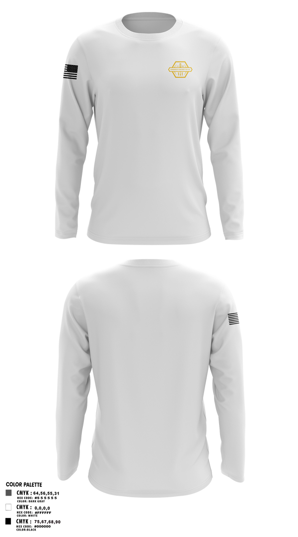 Long Sleeve Performance Shirt, Isenbarger Construction LLC, , Teamtime, Team time, sublimation, custom sports apparel, team uniforms, spirit wear, spiritwear, sports uniforms, custom shirts, team store, custom team store, fundraiser sports, apparel fundraiser
