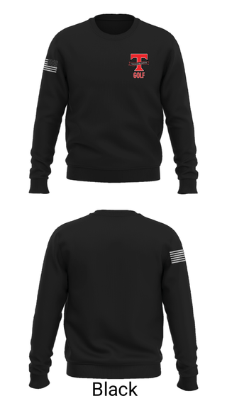 Crew Neck Sweatshirt, Tillamook High School Golf, Golf, Teamtime, Team time, sublimation, custom sports apparel, team uniforms, spirit wear, spiritwear, sports uniforms, custom shirts, team store, custom team store, fundraiser sports, apparel fundraiser