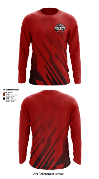 Long Sleeve Performance Shirt, Utah Select Basketball, Cheer, Teamtime, Team time, sublimation, custom sports apparel, team uniforms, spirit wear, spiritwear, sports uniforms, custom shirts, team store, custom team store, fundraiser sports, apparel fundraiser