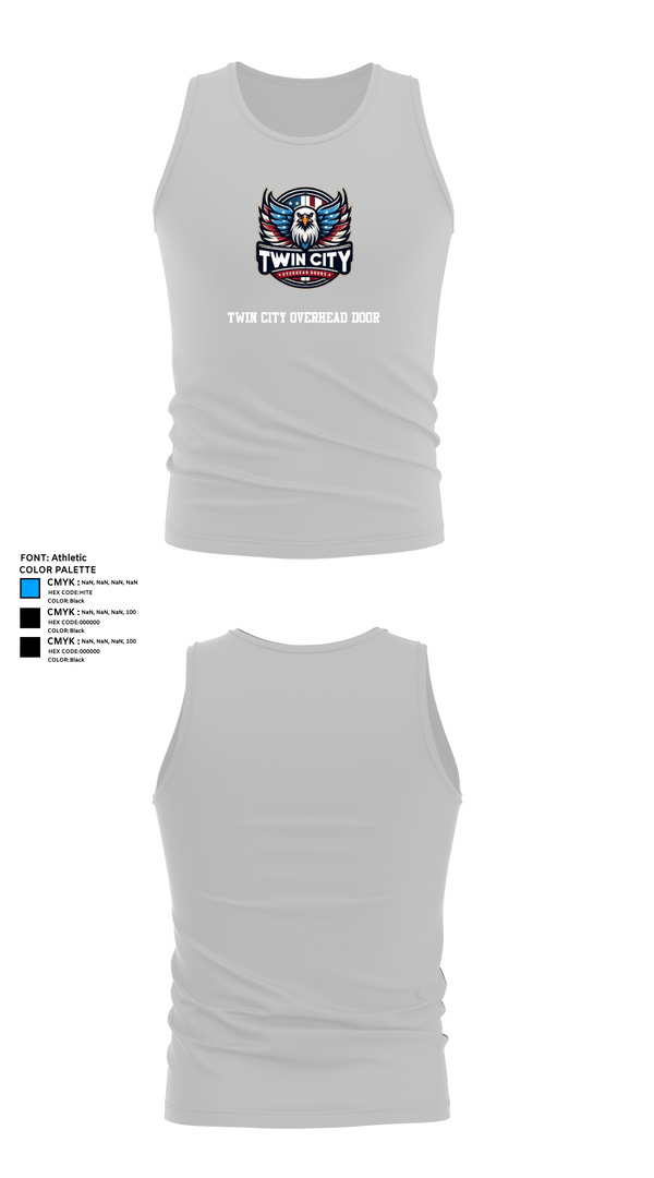 Tank Top, Twin City Overhead Door, , Teamtime, Team time, sublimation, custom sports apparel, team uniforms, spirit wear, spiritwear, sports uniforms, custom shirts, team store, custom team store, fundraiser sports, apparel fundraiser