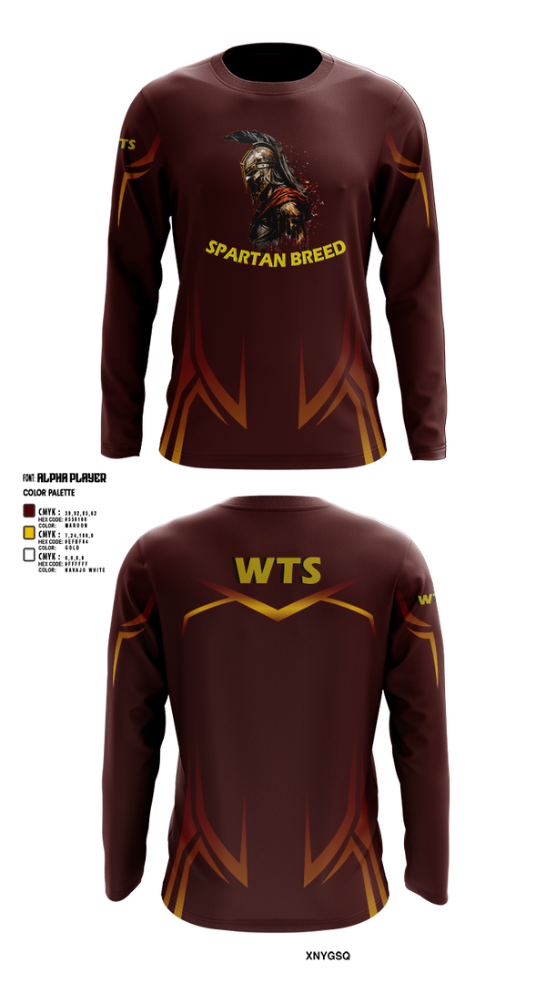 Long Sleeve Performance Shirt, West Tampa spartans, , Teamtime, Team time, sublimation, custom sports apparel, team uniforms, spirit wear, spiritwear, sports uniforms, custom shirts, team store, custom team store, fundraiser sports, apparel fundraiser