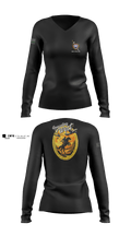 HHB 2-300th FAR 70567480 Women's Long Sleeve V-neck Shirt - 1