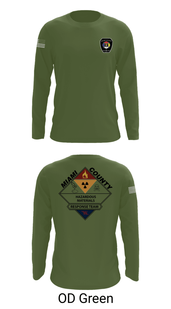 Long Sleeve Performance Shirt, Miami County Hazmat, , Teamtime, Team time, sublimation, custom sports apparel, team uniforms, spirit wear, spiritwear, sports uniforms, custom shirts, team store, custom team store, fundraiser sports, apparel fundraiser