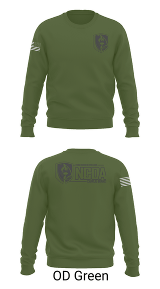 Crew Neck Sweatshirt, CCoE NCOA Charlie Branch, , Teamtime, Team time, sublimation, custom sports apparel, team uniforms, spirit wear, spiritwear, sports uniforms, custom shirts, team store, custom team store, fundraiser sports, apparel fundraiser