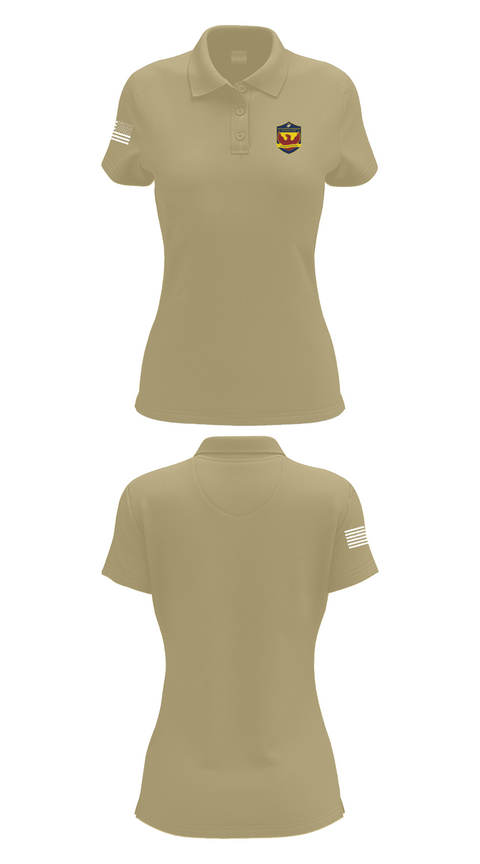 Womens Short Sleeve Performance Polo, Wounded Warrior Battalion West, , Teamtime, Team time, sublimation, custom sports apparel, team uniforms, spirit wear, spiritwear, sports uniforms, custom shirts, team store, custom team store, fundraiser sports, apparel fundraiser