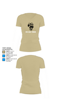 USS CARL VINSON 40544561 Women's Short Sleeve V-neck Shirt - 80