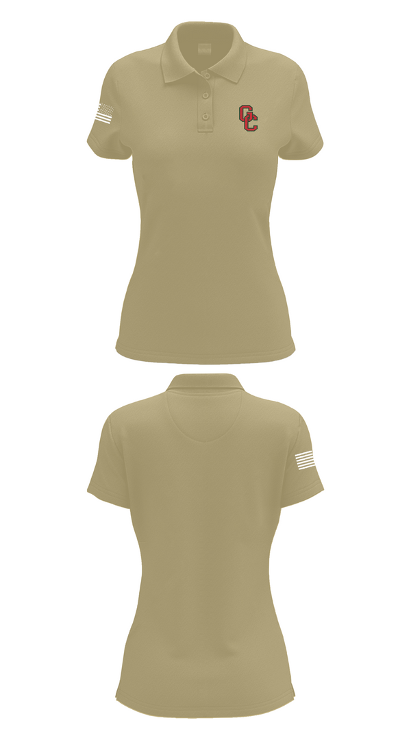 Womens Short Sleeve Performance Polo, Glen Cove Big Red, Track & Field, Teamtime, Team time, sublimation, custom sports apparel, team uniforms, spirit wear, spiritwear, sports uniforms, custom shirts, team store, custom team store, fundraiser sports, apparel fundraiser