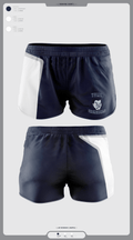 Yuma High School Wrestling 97193849 Women's Shorts - 3