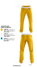 College of Mount Saint Vincent Golf 81896677 Sweatpants - 1