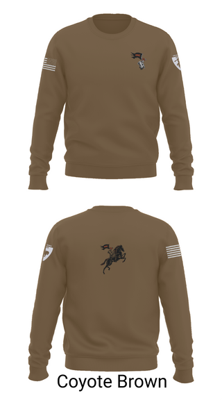 Crew Neck Sweatshirt, Oklahoma State University Ranger Challenge, Army, Teamtime, Team time, sublimation, custom sports apparel, team uniforms, spirit wear, spiritwear, sports uniforms, custom shirts, team store, custom team store, fundraiser sports, apparel fundraiser