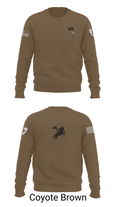 Oklahoma State University Ranger Challenge 45471102 Crew Neck Sweatshirt - 5